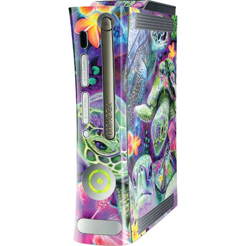 Rainbow Sea Turtles by Sheena Pike Xbox 360 (Includes HDD) Skin